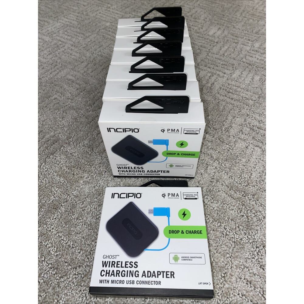 8 NEW Incipio Ghost Wireless Charging Adapter with Micro USB Connector Android